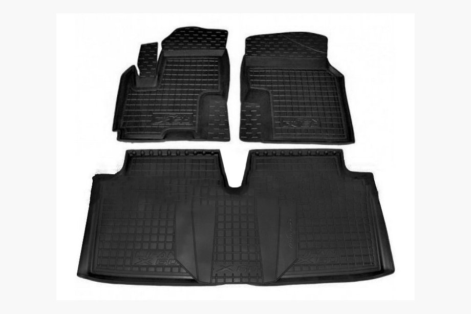 Lifan X60 2011– Gumijaste preproge z visokim robom (Autogumm) Image