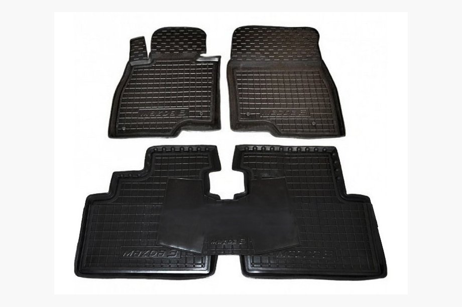 Mazda 3 2013–2019 Gumijaste preproge z visokim robom (Autogumm) Image