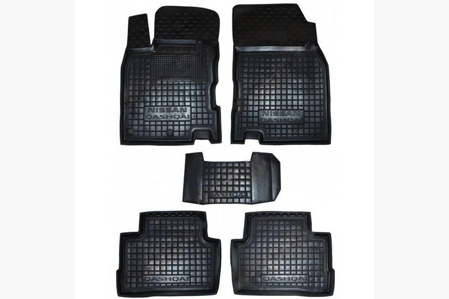 Nissan Qashqai 2014–2021 Gumijaste preproge z visokim robom (Autogumm) Image