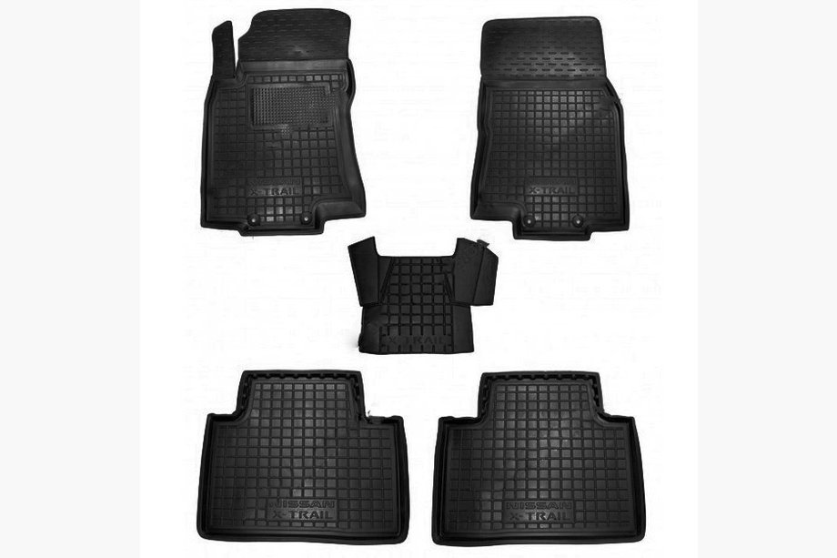Nissan X-trail T32/Rogue 2014–2021 Gumijaste preproge z visokim robom (Autogumm) Image