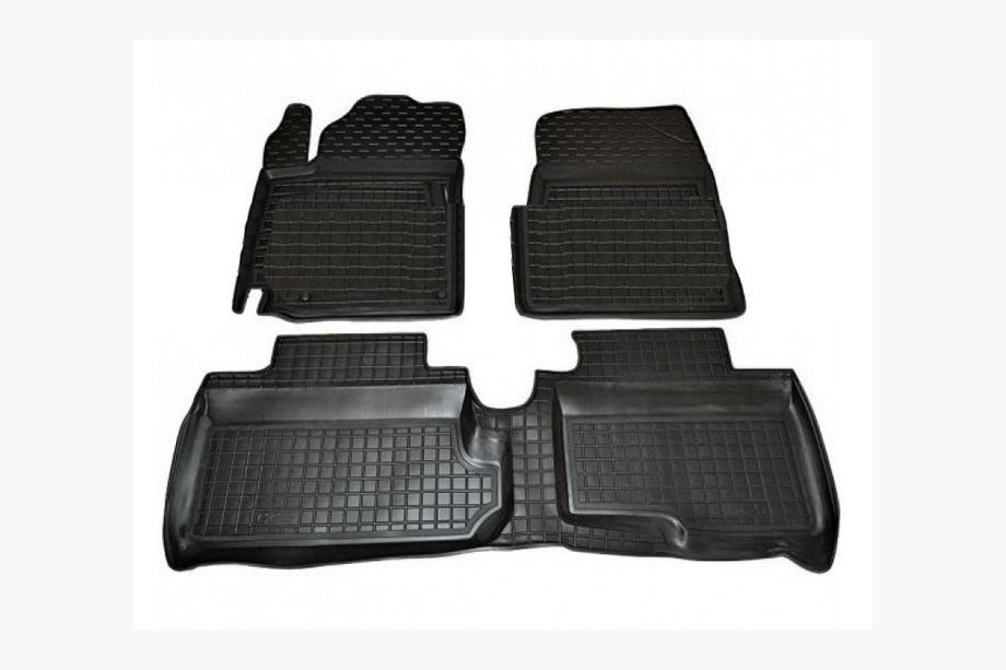 Geely GC-5 2010–2015 Gumijasti tepihi za kabino z visokim robom 2014+ (Autogumm) Image