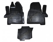 Ford Transit 2014– Gumijaste talne preproge z robom 1+2 (Autogumm) fotografija 1