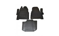 Ford Custom 2013–2022 Gumijasti tepihi z robom 1+1 sprednja vrsta (Autogumm) fotografija 1