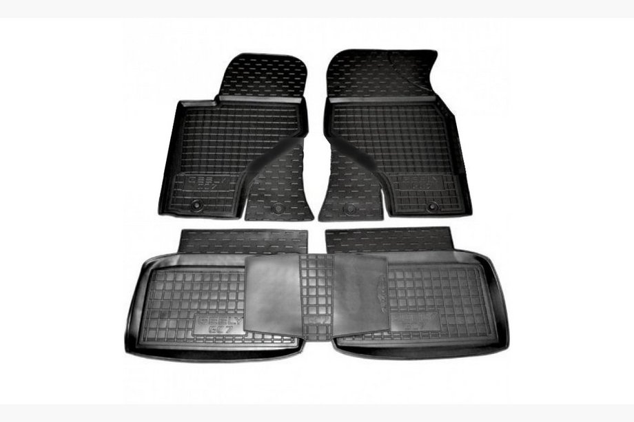 Geely GC-7 2012– Gumijasti tepihi za kabino z visokim robom 2015+ (Autogumm) Image