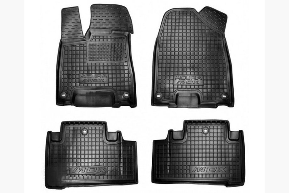 Acura MDX 2013–2020 Gumijaste preproge z visokim robom (Autogumm) Image