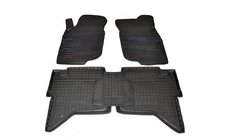Toyota Hilux 2006–2015 Gumijaste preproge z visokim robom (Autogumm) fotografija 1