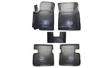 Suzuki Swift 2005–2010 Gumijaste preproge z visokim robom (Autogumm) fotografija 1