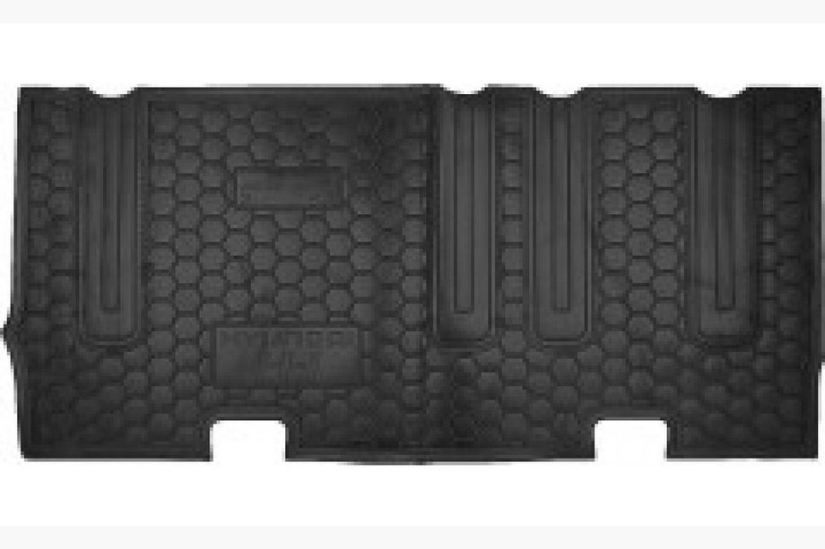 Hyundai H300, H1, Starex 2008–2020 Gumijasti talni tepihi z robom, tretja vrsta (Autogumm) Image