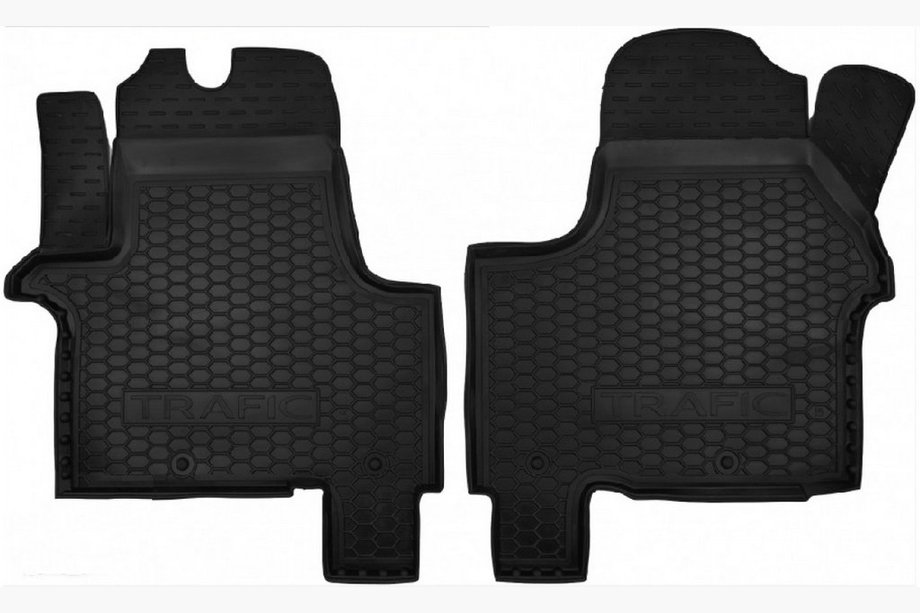 Opel Vivaro 2015–2019 Sprednje gumijaste talne preproge z visokim robom (Autogumm) Image