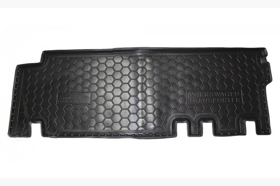 Volkswagen T5 2010–2015 Gumijaste talne preproge z visokim robom Caravelle 2. vrsta z gretjem (Autogumm) Fotografija 1