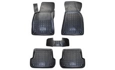 Audi A4 B6 2000–2004 Gumijaste preproge z visokim robom (Autogumm) fotografija 1