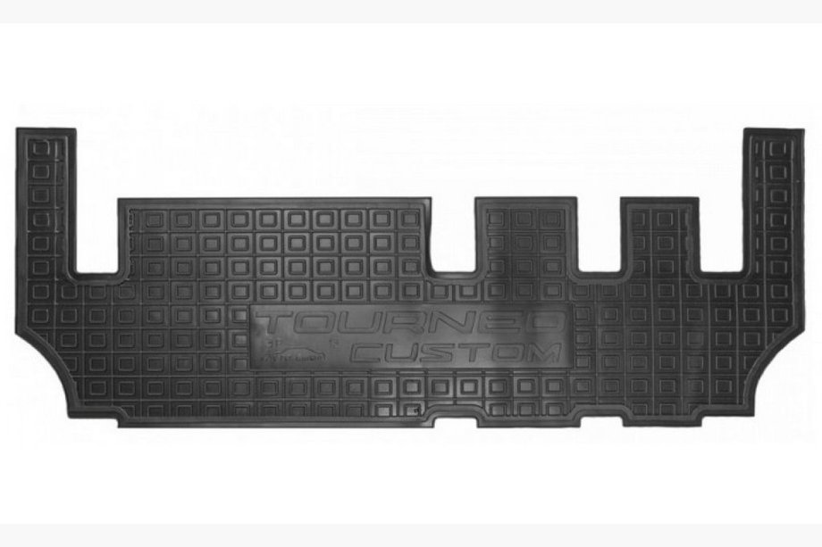 Ford Custom 2013–2022 Gumijasti tepihi z robom 2015+ tretja vrsta (Autogumm) Image