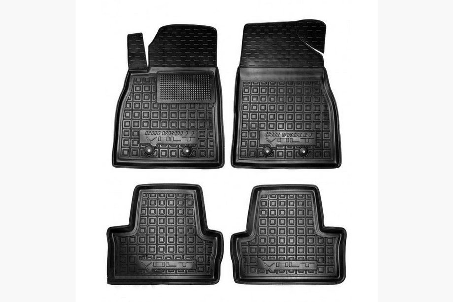 Chevrolet Volt 2010–2016 Gumijaste preproge z visokim robom (Autogumm) Image