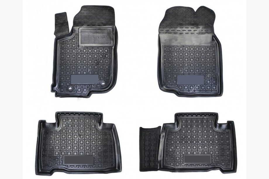 Toyota Rav 4 2013–2018 Gumijasti avto tepihi z robom 2016+ Hybrid (Autogumm) Image