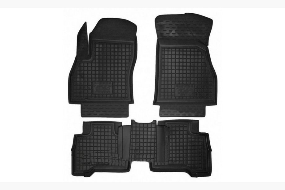 Fiat Fiorino/Qubo 2008–2024 Gumijaste preproge z visokim robom (Autogumm) Image