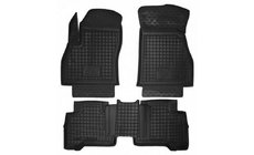 Fiat Fiorino/Qubo 2008–2024 Gumijaste preproge z visokim robom (Autogumm) fotografija 1