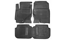 Mitsubishi Colt 1996–2004 Gumijasti avto tepihi z visokim robom 2002+ 5D (Autogumm) fotografija 1