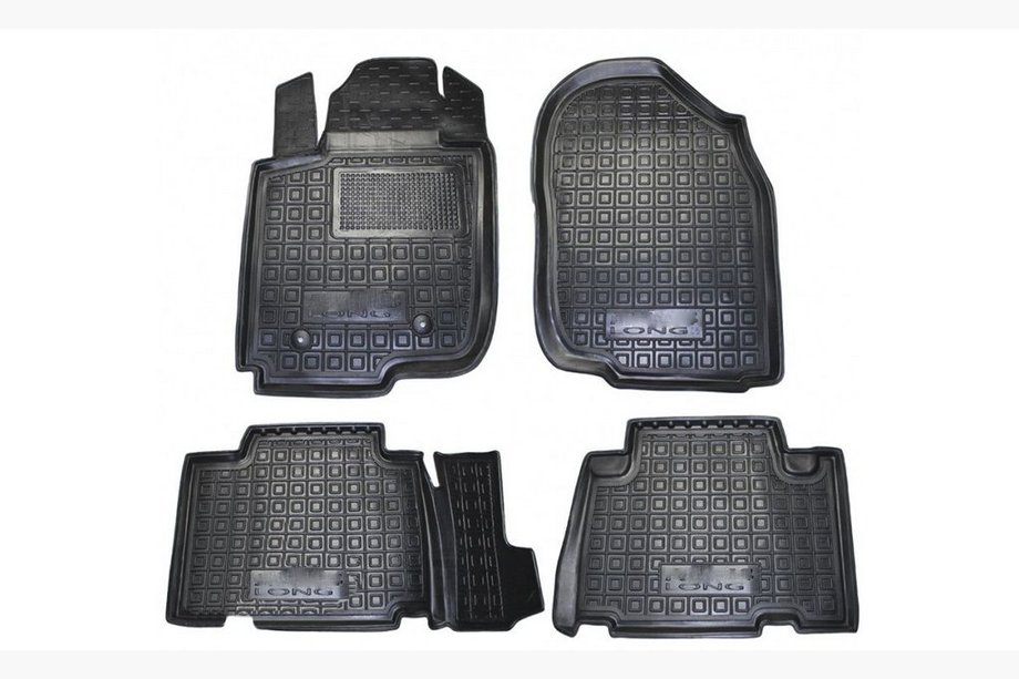 Toyota Rav 4 2006–2013 Gumijaste preproge za avto z visokim robom LONG (Autogumm) Image