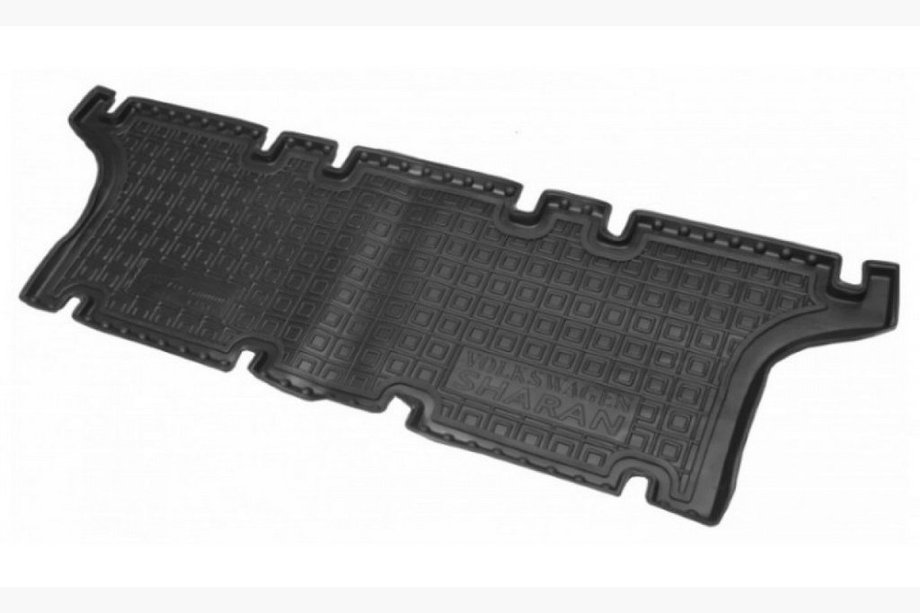 Volkswagen Sharan 1995–2010 Gumijasti tepihi z robom 1995-2000 tretja vrsta (Autogumm) Image