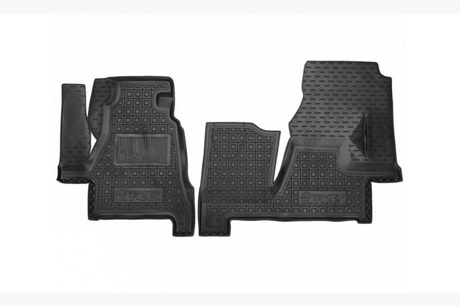 Volkswagen LT 1995–2006 Gumijaste preproge z visokim robom (Autogumm) Image