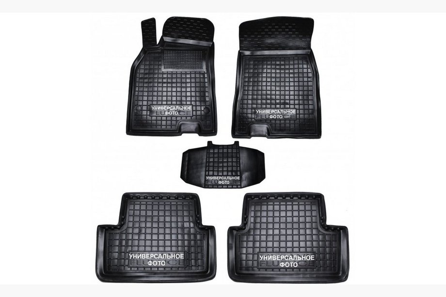 Geely MK 2006–2014 Gumijaste preproge z visokim robom (Autogumm) Image