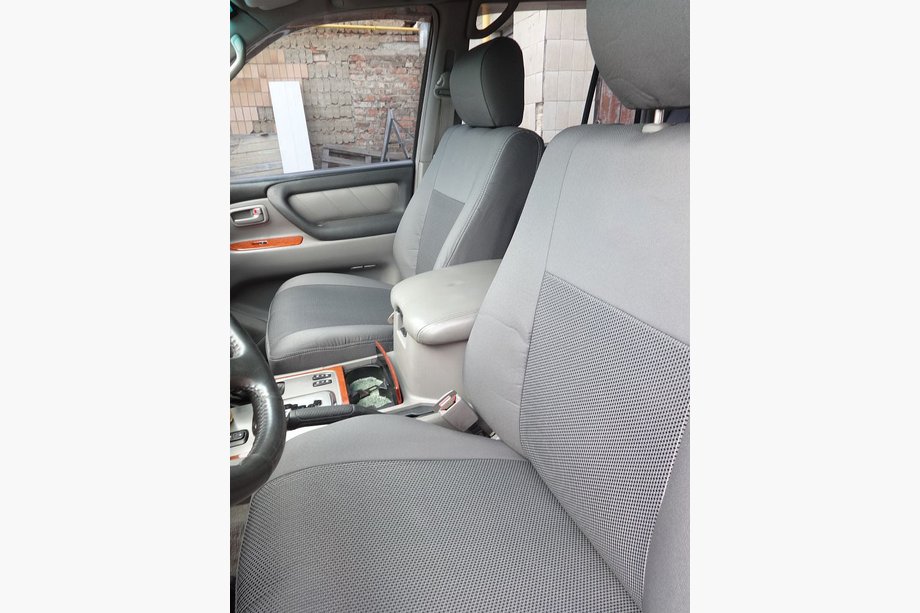 Toyota Land Cruiser 100 1998–2007 Avtoprevleke za sedeže (tekstilne, Classik) Image