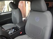 Volkswagen Touareg 2010–2018 Avtoprevleke za sedeže (tekstilne, Classik) fotografija 1
