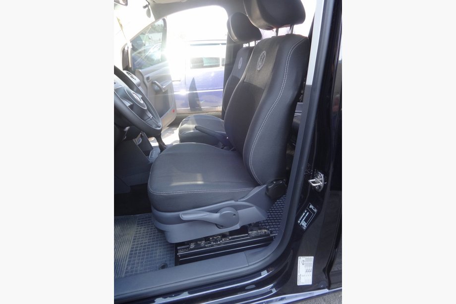 Volkswagen Caddy 2004–2010 Avtoprevleke za sedeže (tekstilne, Classik) Image