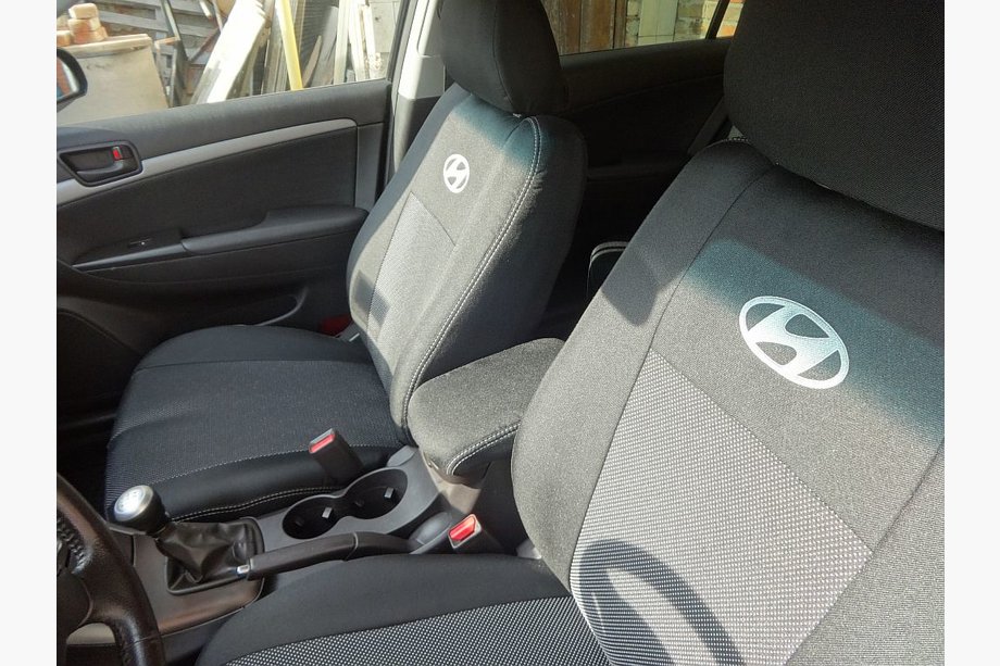 Hyundai Sonata NF 2004–2009 Avtoprevleke za sedeže (tekstilne, Classik) Image