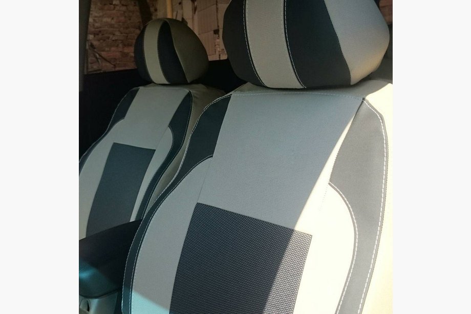 Nissan Micra K12 2003–2010 Avtoprevleke (umetno usnje↗tkanina, Premium) Fotografija 6
