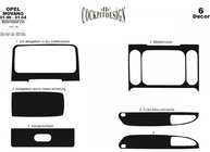 Renault Master 1998–2010 Prekrivne obloge armaturne plošče (1999-2004) fotografija 4