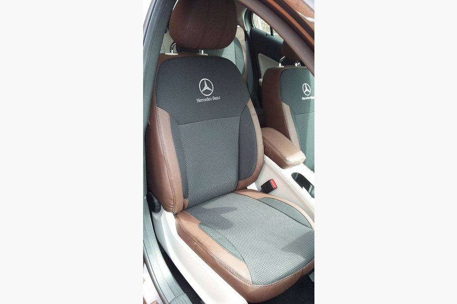 Mercedes A-class W176 2012–2018 Avtoprevleke (umetno usnje↗tkanina, Premium) Image