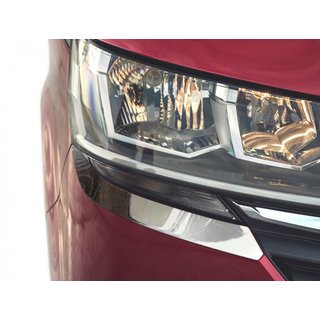 Obrvi za žaromete 2019+ (2 kos, nerjavno jeklo) Volkswagen T6 2015–2024 fotografija 1