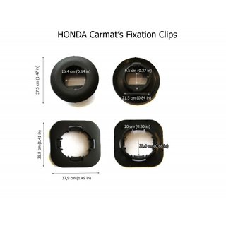 Sponka za avtomobilske preproge Honda oval (new)