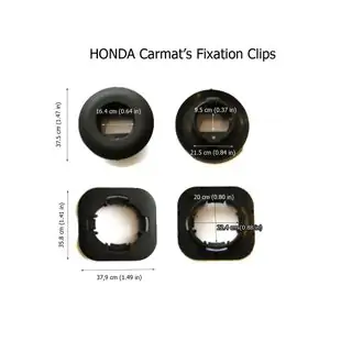 Sponka za avtomobilske preproge Honda oval (new) fotografija 1