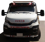 Iveco Daily 2014– Vizir za vetrobransko steklo V1 (črna sijaj, 5 mm) fotografija 1