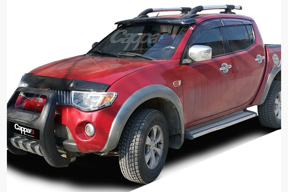 Mitsubishi L200 2006–2015 Senčnik za vetrobransko steklo (črn, na okvirju) Image