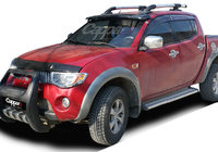 Mitsubishi L200 2006–2015 Senčnik za vetrobransko steklo (črn, na okvirju) fotografija 1