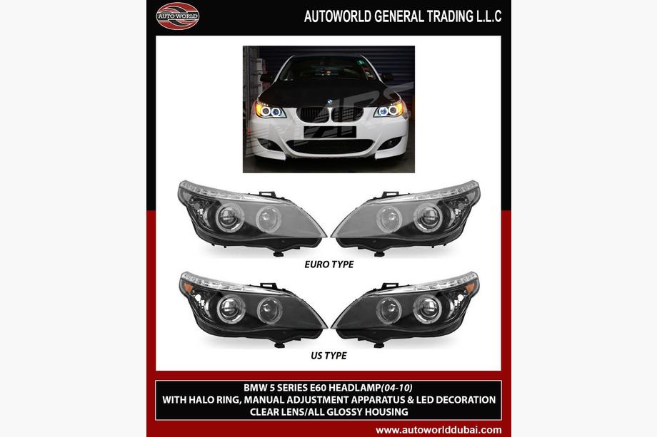 BMW Serija 5 E60/E61 2003–2010 Sprednji žarometi (2 kosa) Image