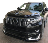 Toyota Land Cruiser Prado 150 2009–2023 Obloge sprednjega in zadnjega odbijača Modelista V1 (2017-) Črna barva fotografija 2