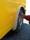 Volkswagen T4 Transporter 1990–2003 Sprednje blatne zavesice (2 kosa, steklena vlakna) fotografija 1