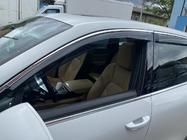 Porsche Cayenne 2010–2017 Vetrni deflektorji oken s kromiranim trakom (4 kosi, HIC) fotografija 1