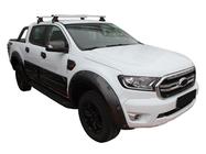 Ford Ranger 2011–2022 Prečke za gladko streho (2 kos, Asaf V4) fotografija 1