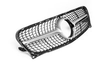 Mercedes GLA X156 2014–2019 Sprednja maska hladilnika Diamond Silver (2014-2016) fotografija 3