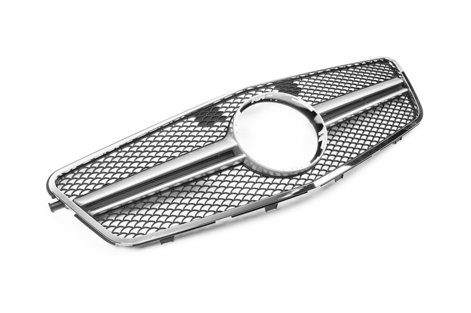 Mercedes E-class W212 2009–2016 AMG Silver sprednja maska (2009-2012) Image