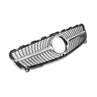 Sprednja maska hladilnika Diamond Silver (2015-2018) Mercedes A-сlass W176 2012–2018 fotografija 2
