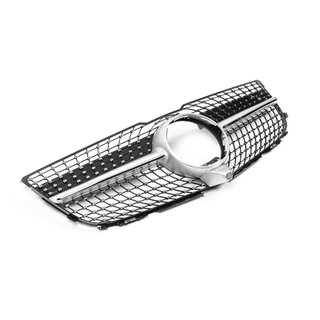 Sprednja maska hladilnika Diamond Silver (2013-2015) Mercedes GLK сlass X204 2008–2015 fotografija 3