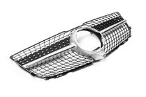 Mercedes GLK class X204 2008–2015 Sprednja maska hladilnika Diamond Silver (2013-2015) fotografija 3