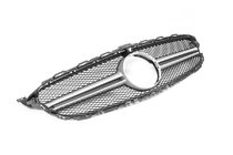 Mercedes C-class W205 2014–2021 Sprednja maska AMG Silver (za Avantgarde/AMG-Line/C43 AMG) 2014-2018, s kamero fotografija 5