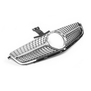 Sprednja maska Diamond Silver (za C63) Mercedes razred C W204 2007–2015 fotografija 2